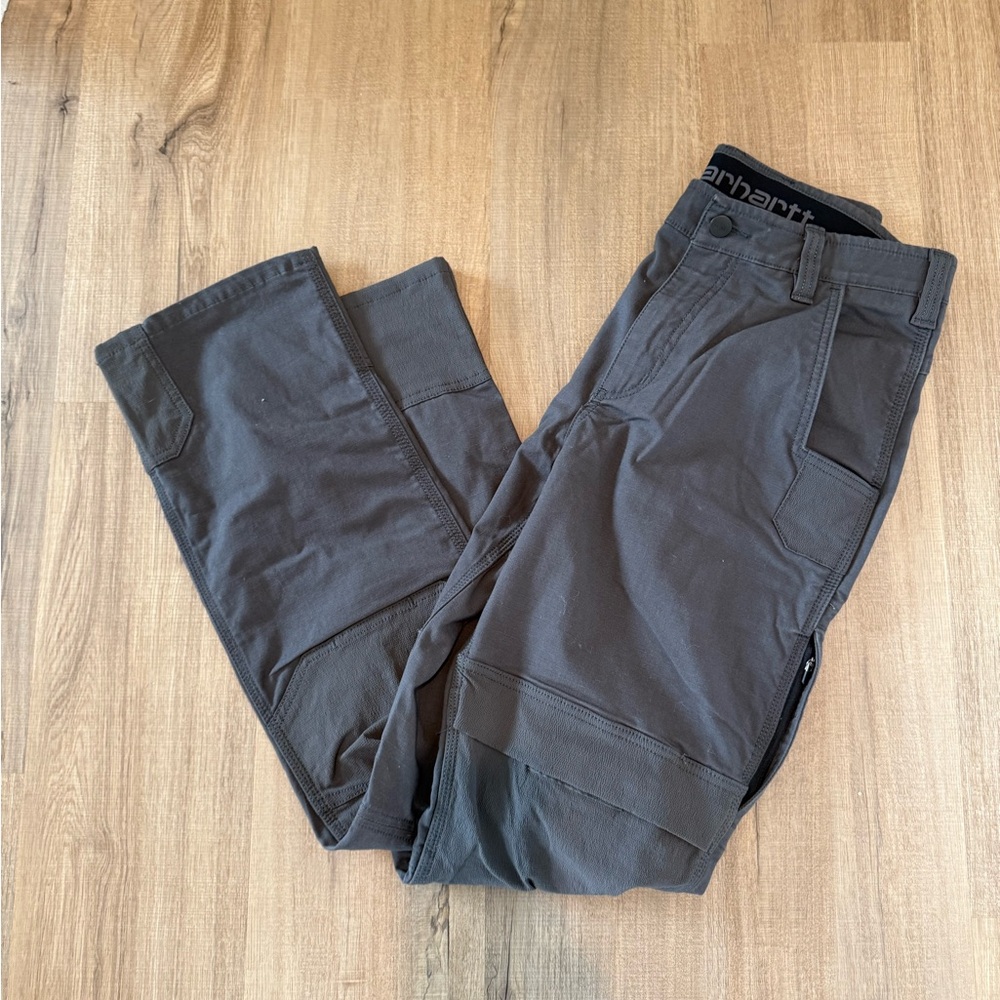 Carhartt Gray Cargo Pants Utility Style